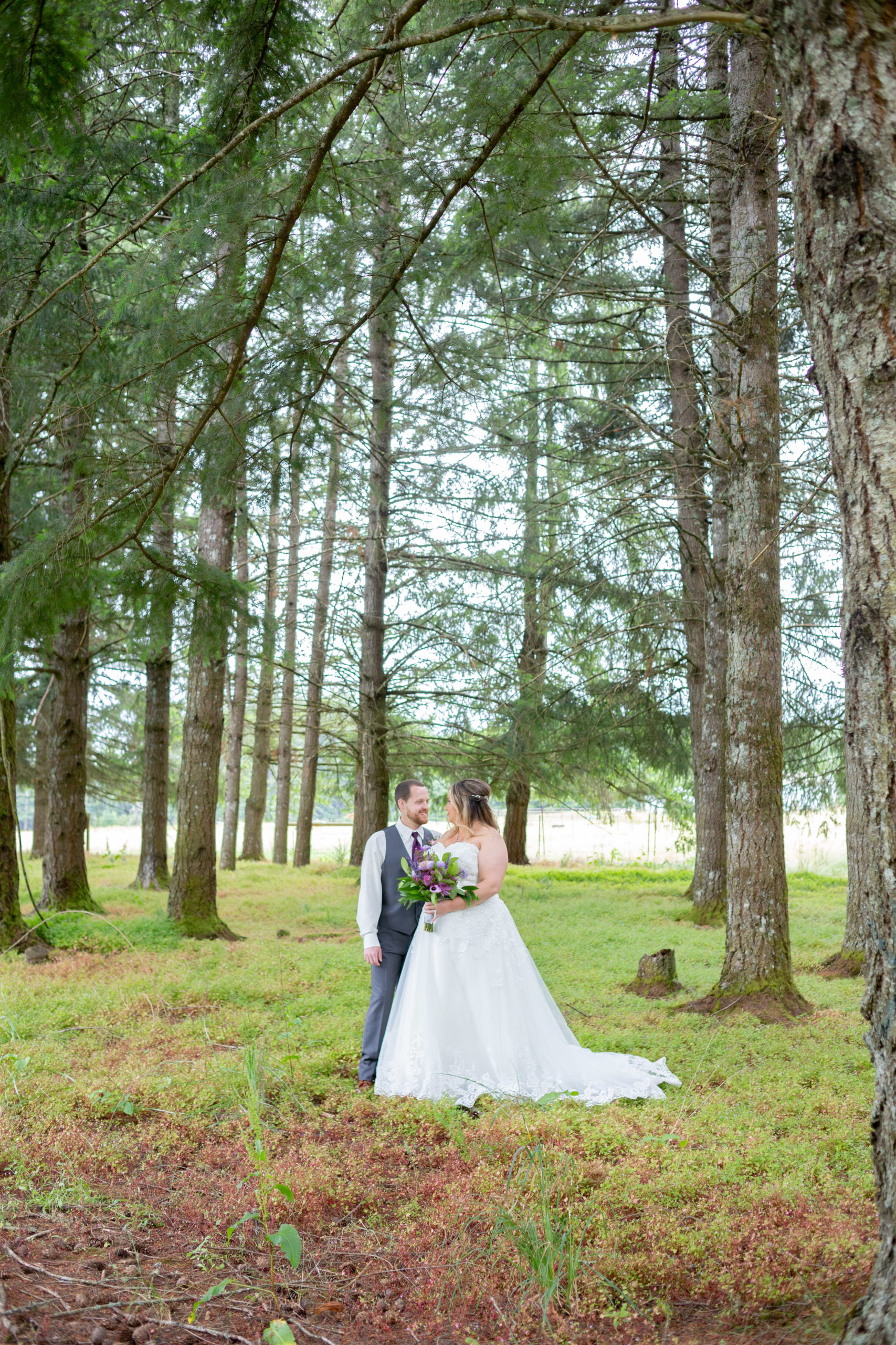 estacada forest wedding