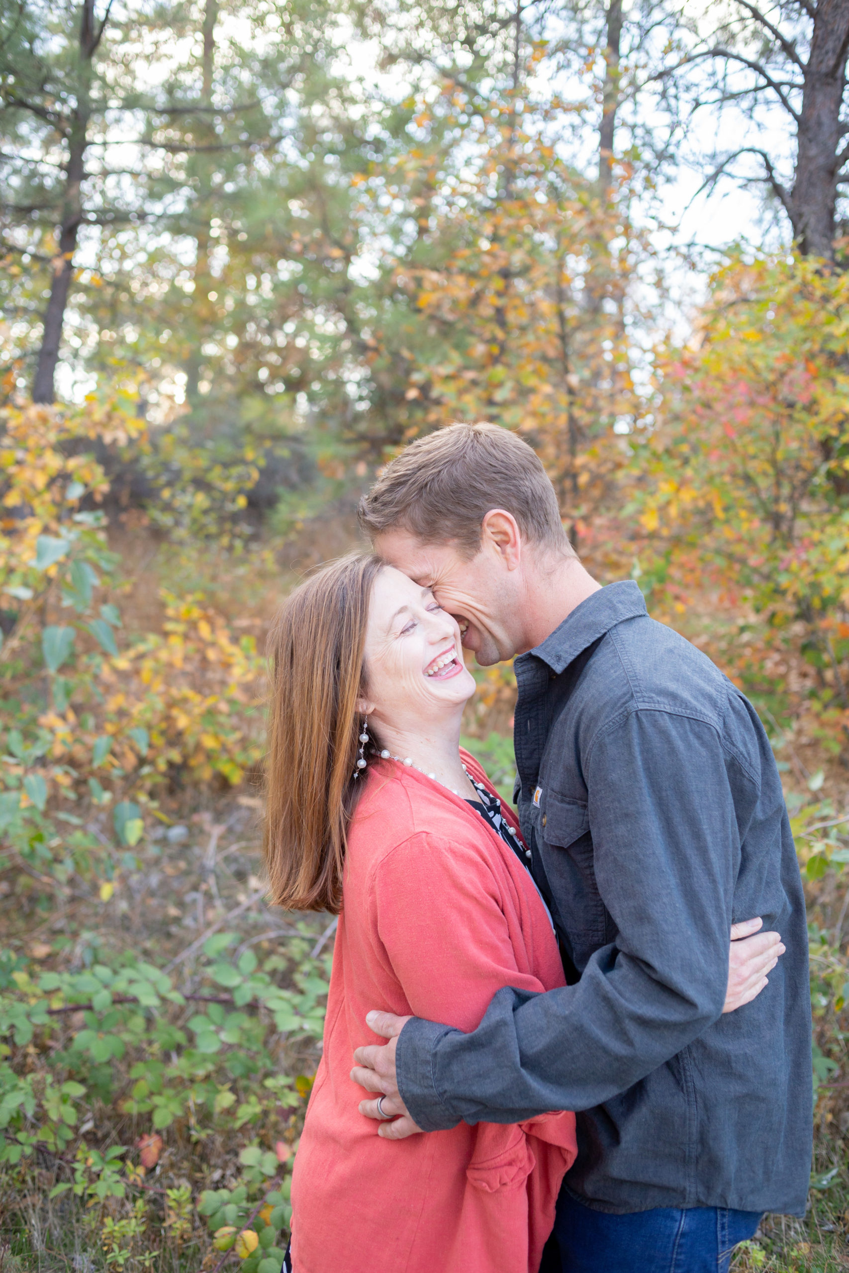 fall couples session